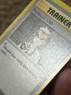 Pokemon Professor Oak 88/102 Base Set *Near Mint* (Shadowless) Never Played Card - Image 2