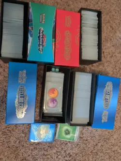 Pokemon Scarlet & Violet Stellar Crown Card Sleeves with Box lot - Image 1