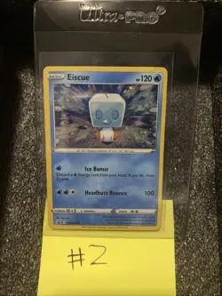 Eiscue SWSH128 Black Star Promo Pokemon Card TCG - Evolving Skies - NM/ Mint - Image 1