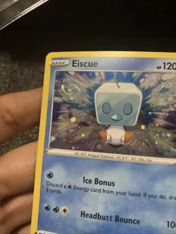 Eiscue SWSH128 Black Star Promo Pokemon Card TCG - Evolving Skies - NM/ Mint - Image 3