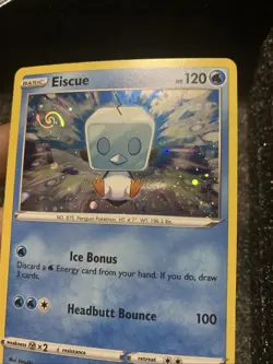 Eiscue SWSH128 Black Star Promo Pokemon Card TCG - Evolving Skies - NM/ Mint - Image 4