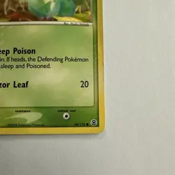 Pokemon Card TCG Bulbasaur EX FireRed & LeafGreen 54/112 - Image 3