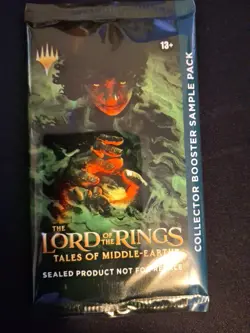 WOTC MTG LoTR Tales of Middle-Earth Collector Booster Sample Pack - 2 Cards - Image 1