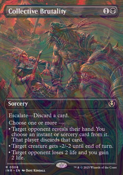 Foil Collective Brutality - Innistrad Remastered - 308 | MTG Card - Image 3