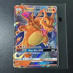 Pokemon TCG Card Charizard GX SM211 Sun & Moon Holo Black Star Promo NM D - Image 1