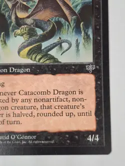 Catacomb Dragon MTG Magic the Gathering Card Mirage NM Near Mint BB - Image 4