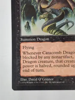 Catacomb Dragon MTG Magic the Gathering Card Mirage NM Near Mint BB - Image 5