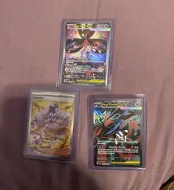 Pokemon TCG 3-Card Lot Mega Floette EX SAR Mega Floette ex IR Jacinthe Trainer. - Image 1