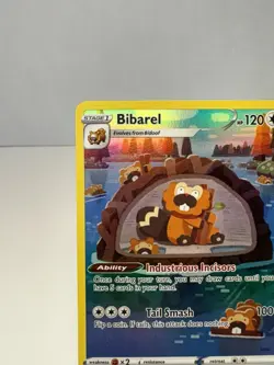 Pokemon TCG Bibarel Crown Zenith-Galarian Gallery Holo Ultra Rare Card GG25/GG70 - Image 2