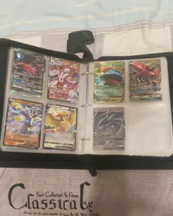 Pokemon Vintage Collection Binder Holos Rare Cards Lot EX Charizard, Rayquaz - Image 1