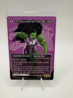 MTG Jennifer Walters Borderless 355 Mtg Super Heroes She-Hulk! - Image 2