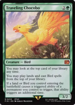 Traveling Chocobo, 210, FIN, Normal - Image 1