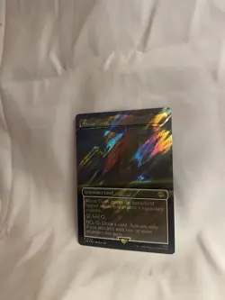 Wizards of the Coast Minas Tirith LTR Surge Foil Borderless Rare Land #0752 EN - Image 3