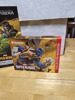 2 Magic the Gathering Marvel Super Heroes Collectors Boosters LOT OF 2 PACKS! - Image 2
