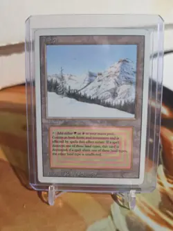 Magic the Gathering Taiga Revised Edition Dual Land LP - Image 1