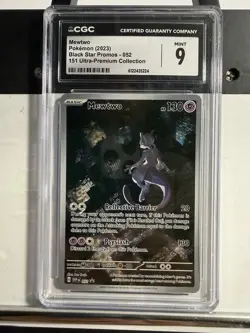Mewtwo 151 Ultra-Premium Collection Black Star Promos 052 CGC 9 - Image 1