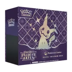 Pokemon Center Exclusive Paldean Fates ETB Elite Trainer Box Sealed & New - Image 1