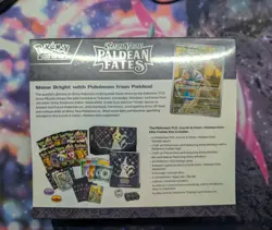 Pokemon Center Exclusive Paldean Fates ETB Elite Trainer Box Sealed & New - Image 3