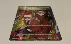 Pokemon TCG Team Flare Grunt 73a/83 XY Full Art Holo Trainer Supporter ENG - Image 2