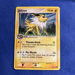Jolteon 3/17 Holo Rare POP Series 3 2006 Pokemon - NM - Image 1