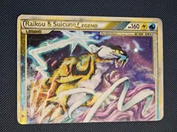 Raikou & Suicune Legend (Top) Holo Unleashed 92/95 HP Pokemon TCG - Image 1