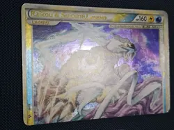 Raikou & Suicune Legend (Top) Holo Unleashed 92/95 HP Pokemon TCG - Image 3