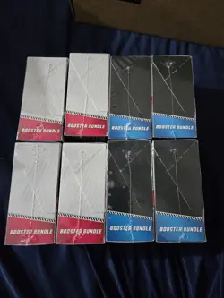 8 Pokemon TCG Booster Bundles: 4x Black Bolt And 4x White Flare SEALED - Image 4