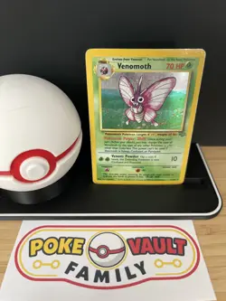 1999 Pokemon Venomoth #13/64 Jungle Holo Rare HP - Image 1
