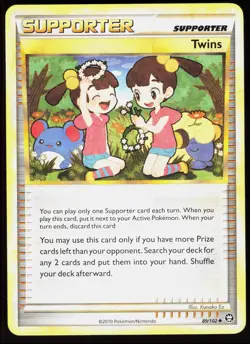 HGSS Triumphant Twins 89/102 Uncommon Pokemon LP - Image 1