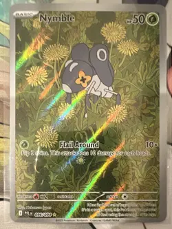 Pokemon TCG Nymble 096/094 Paldea Evolved Illustration Rare Holo EN 2023 - Image 1