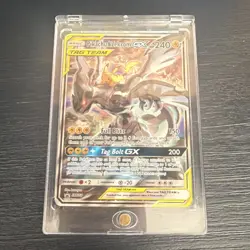 Pikachu & Zekrom GX TAG TEAM Promo Holo SM168 SM Set 240 HP English - Image 1