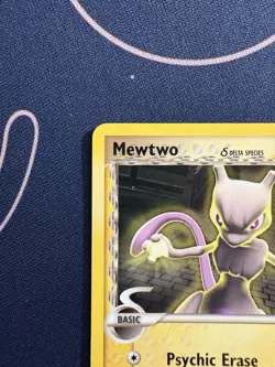 Mewtwo (Delta Species) 24/110 Pokemon Holon Phantoms Non-Holo Regular Rare LP - Image 4