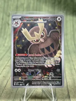 Pokemon TCG Noctowl 141 SV Scarlet & Violet Promo Holo Promo English - Image 1