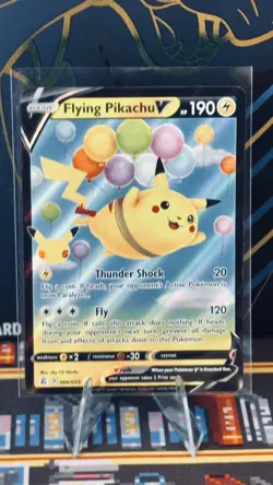 Flying Pikachu V 006/025 Holo V Rare Celebrations Pokemon Near Mint - Image 1
