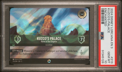 Disney Lorcana 2024 Inklands #213 "Kuzco's Palace - Enchanted" - PSA 10 - GEM MT - Image 1