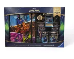 SEALED Disney Lorcana First Chapter Collector Set 6 Packs Portfolio Promo 4050368981752 - Image 1