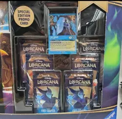 SEALED Disney Lorcana First Chapter Collector Set 6 Packs Portfolio Promo 4050368981752 - Image 3