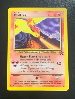 Pokemon Promo Card Lot Zapdos 23 And Moltres 21 WotC 2000 Wizards - Image 3