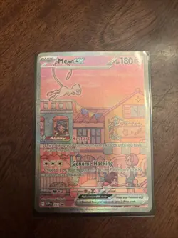 Mew EX SVP 053 Pokemon TCG Scarlet & Violet 151 UPC Promo Card Mint/Nm Condition - Image 1