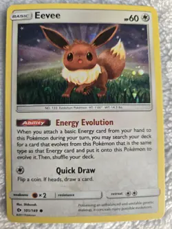 pokemon card. Eevee 101/149 General Mills Promo Holo 60HP EN - Image 1