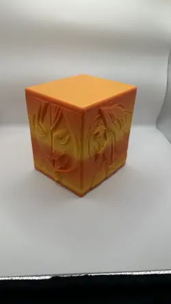 Attack On Titan Deck Box Eren Custom 3D Print Union Arena AOT - Fit 100 Cards - Image 2