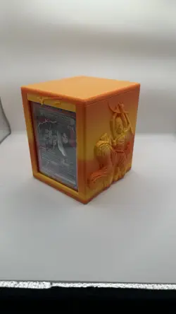Attack On Titan Deck Box Eren Custom 3D Print Union Arena AOT - Fit 100 Cards - Image 4