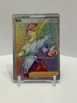 Volo 211/196 Lost Origin Rainbow Secret Rare Trainer Pokemon TCG Mint NM Card - Image 1