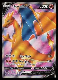 Charizard V SWSH050 Holo Sword & Shield Promo Pokemon Card - Image 1