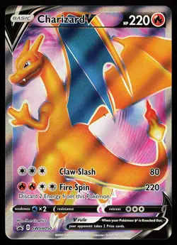 Charizard V SWSH050 Holo Sword & Shield Promo Pokemon Card - Image 1