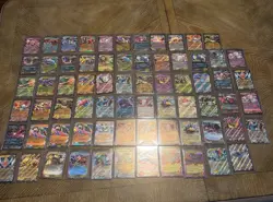POKEMON TCG EX LOT!! 70 CARDS WITH SLEEVES AND TOP LOADERS INCLUDED!! - Image 1