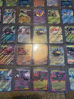 POKEMON TCG EX LOT!! 70 CARDS WITH SLEEVES AND TOP LOADERS INCLUDED!! - Image 5