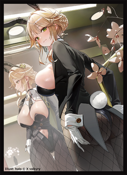 Goddess of Victory: Nikke Ade: Agent Bunny Doujin Card Sleeve Protector - Image 1