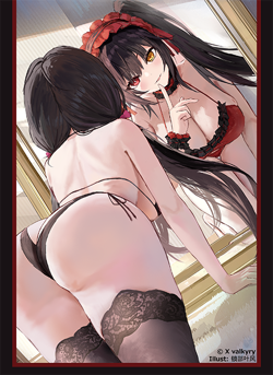 Date A Live Kurumi Tokisaki Doujin Card Sleeve Protector - Image 1
