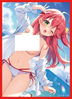 Hololive Sakura Miko Doujin Card Sleeve Protector - Image 1